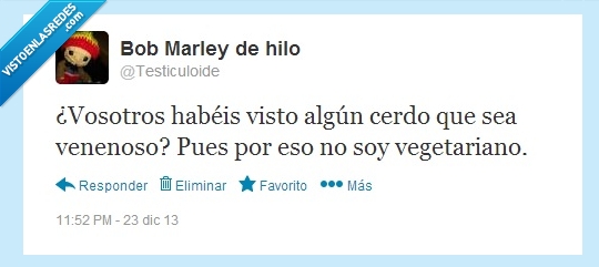 twitter,carne,cerdo,Vegetariano,venenoso,setas,plantas