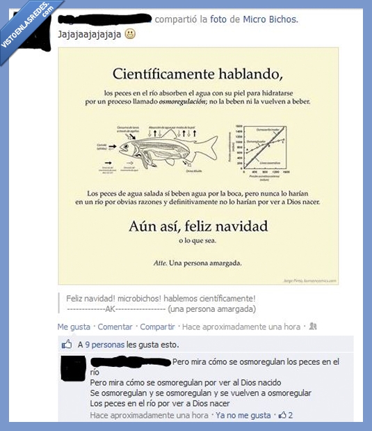 pero mira como beben,Villancico,osmoregulación,peces,rio,osmoregulan