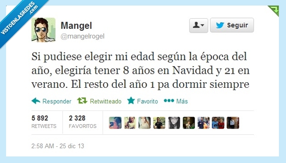 dormir,verano,navidad,año,epoca,edad