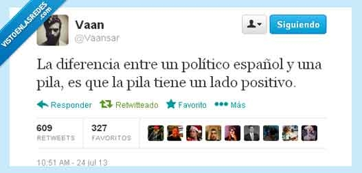 diferencia,positivo,lado,Twitter,Pila,Vaan,Políticos,Tweet