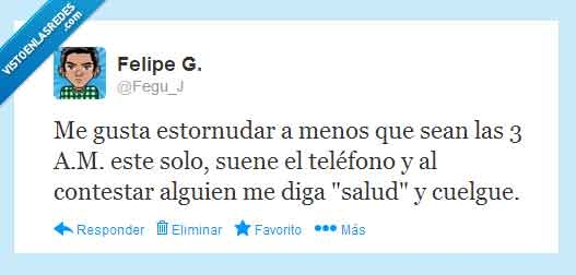 3 A.M.,tuit,susto,a correr,responder,llamada,telefono,salud
