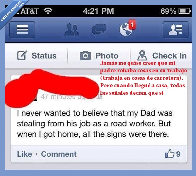 creer,padre,robar,señales,ahi,casa,todos