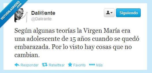 dalirante,virgen,maría,adolescente,embarazo,jesús