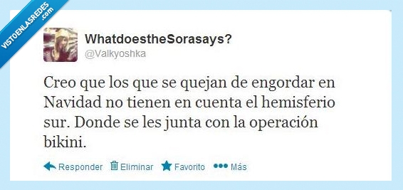 Navidad,Norte,Sur,dieta,comida,operacion,hemisferio