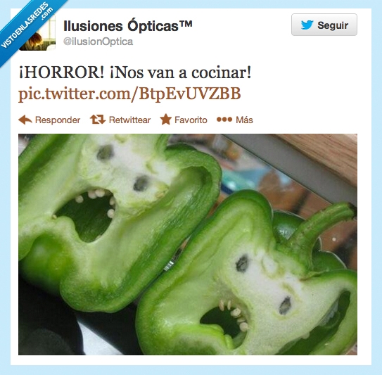 pimientos,cara,terror,boca,susto