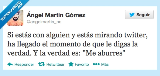 decir,aburrido,solo,pareja,twitter