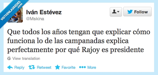 explicar,campanadas,pp,presidente,no sabe contar,rajoy,uvas