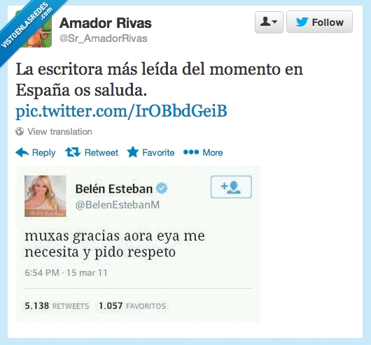 esto no tiene solucion,belen esteban,normal que los universitarios se larguen de España,vergüenza,faltas,ortografia