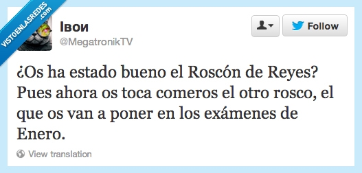 suspender,Universidad,enero,exámenes,cero,rosco,roscón