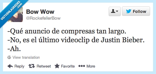 largo,compresas,justin,bieber,humor,twitter,anuncio