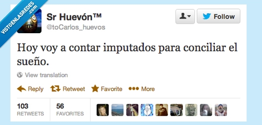 contar,sueño,muchos,luego no los condenan,politica,corrupto,corrupción