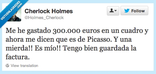 Picasso,comprar,cuadro,factura,pagar