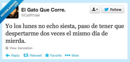 lunes,siesta,dormir,despertar,dos,veces