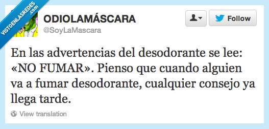 consejo,muy tarde,drogas,desodorante,no fumar,advertencia