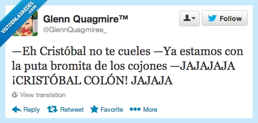 bromita,cueles,cristobal colón,estamos