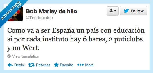 colegio,bar,twitter,instituto,educación,Wert
