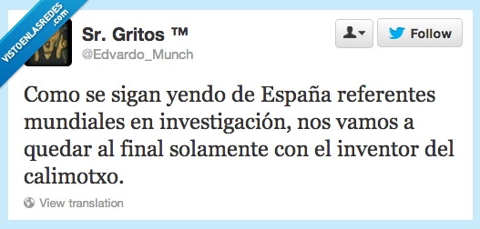 investigacion,mundial,referente,movilidad exterior forzada,inventor,calimotxo,kalimotxo