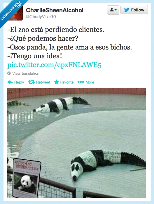 Kung Fu Panda.,Pintar,Cocodrilos,Clientes,Osos panda,Zoo