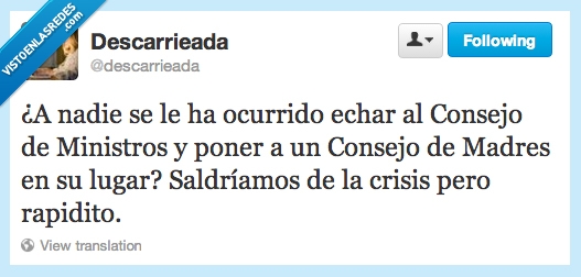 gobierno,crisis,madres,ministros,consejo