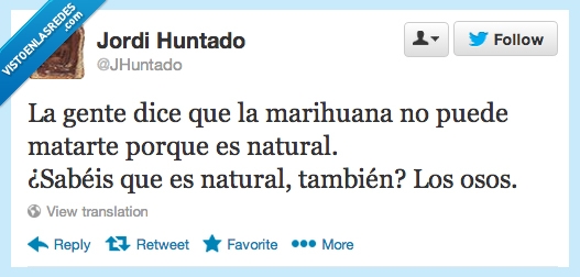 matar,no,osos,natural,marihuana