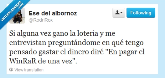 winrar,loteria,ganar,pagar,prueba,entrevista,version