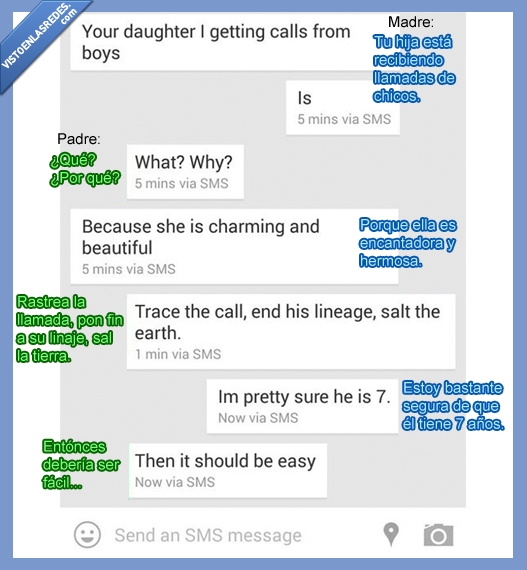 conversacion,padre,madre,hija,llamadas,celoso,salar la tierra,linaje