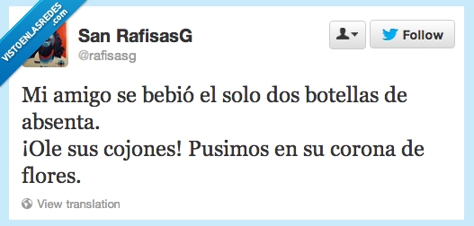 absenta,botellas,corona,flores,coma,etilico