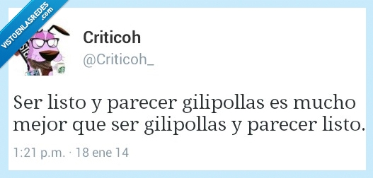 mejor,gili,parecer,listo,ser