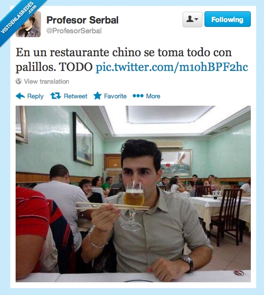 beber,cerveza,palillos,chino,restaurante