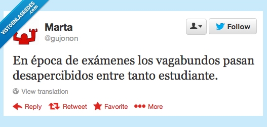 aspecto,desesperacion,twitter,examenes,vagabundos,estudiantes,asco,deberia estar estudiando y no en vef