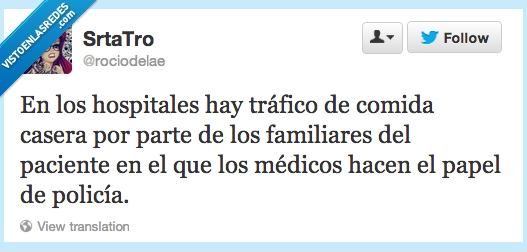 hospitales,trafico,comida,casera,familiares,paciente,medico,papel,policia