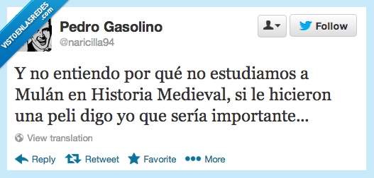 mulan,estudiar,historia,medieval,peli,todo,importante