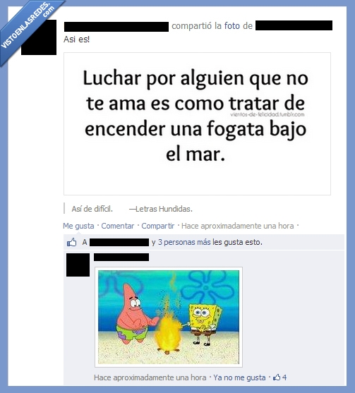 facebook,mar,fuego,bob esponja,encender,fogata,debajo