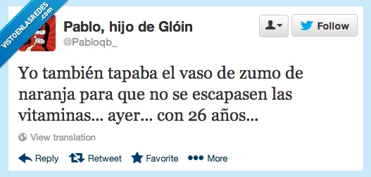 ayer,trapo,tapar,mayor,soy,ya,yo,vitaminas,naranjada