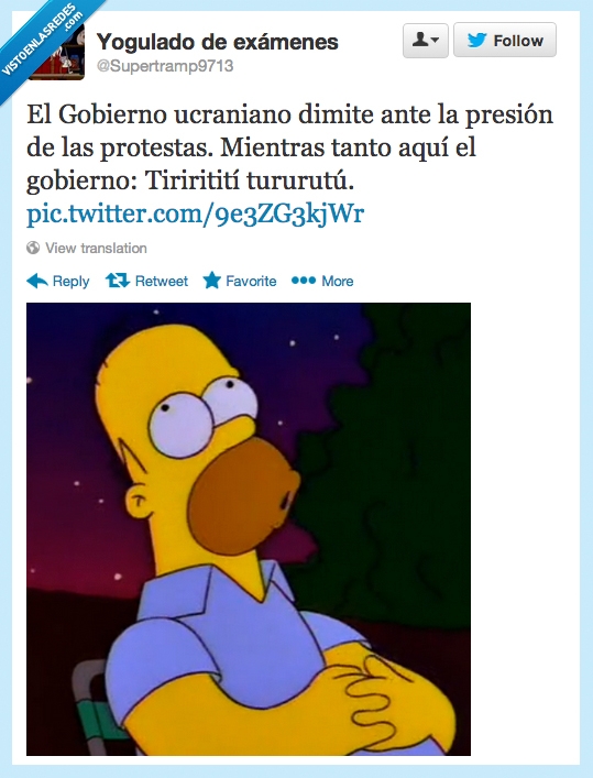 titirititititiiii,homer,los simpson,pasando un kilo,dimision,ucrania,politicos,gobierno