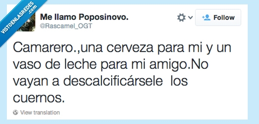 descalcificar,twitter,humillación total,Cuernos