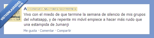 chat,ruido,semana,silencio,grupos,whatsapp