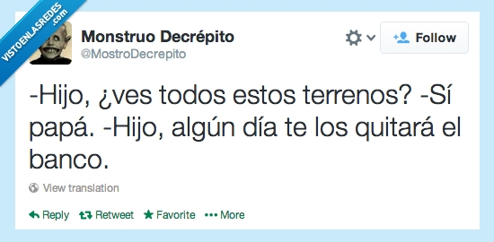 terrenos,banco,quitar,hijo,herencia