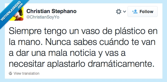 mano,llevar,aplastar,drama,plastico,vaso,dramaticamente