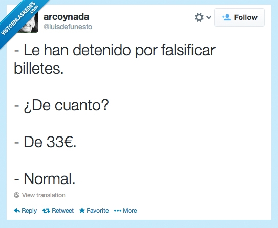 detenido,falsificar,billetes,cuanto,33€,normal