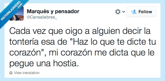tontería,pegar,golpear,dictar,corazón