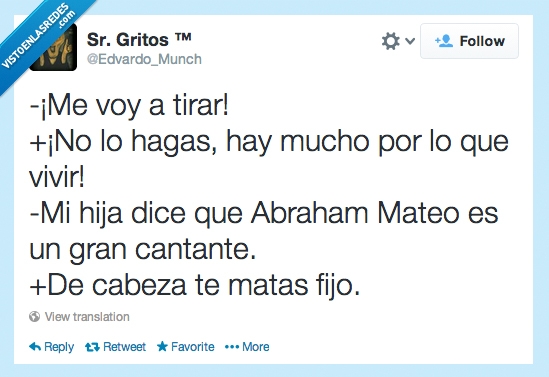 cantante,vivir,mucho,abraham mateo,matar,cabeza,hija