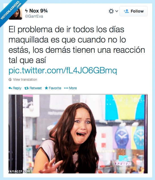 sin maquillar estáis bien,yo nunca me maquillo,maquillaje,prefiero invertir el tiempo de maquillaje en dormir,todos los días,luego es un trauma