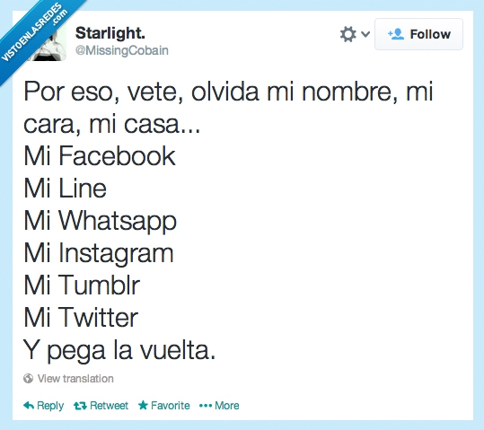 facebook,redes sociales,line,instagram,casa,cara,nombre,olvida,pimpinela,cancion