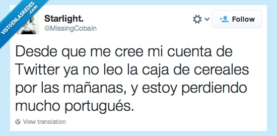 desde,portugues,perder,perdiendo,cereales,caja,leer,leo,twitter