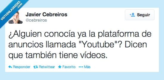 video,youtube,anuncios,ironía