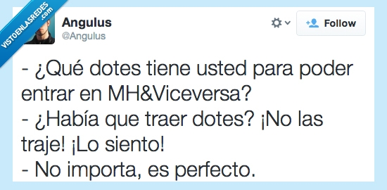 Mujeres,Hombres,Viceversa,Entrevista,Casting,Dotes