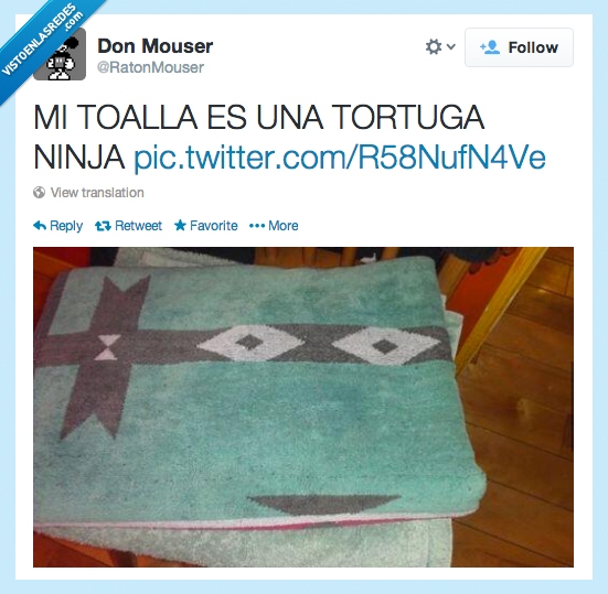 toalla,cinta,tortuga ninja,ojos