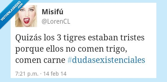 carnivoro,carne,comer,trigo,trigal,tigre,triste