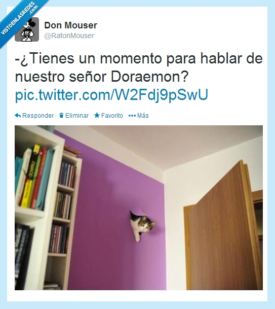 romper,aparecer,agujero,pared,cosmico,gato,doraemon